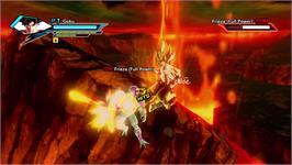 In game image of Dragon Ball Xenoverse on the Microsoft Xbox 360.
