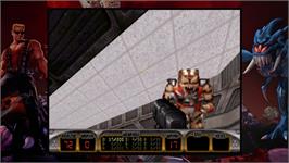 In game image of Duke Nukem 3D on the Microsoft Xbox 360.