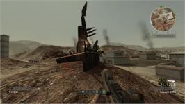 In game image of Enemy Territory - Quake Wars on the Microsoft Xbox 360.