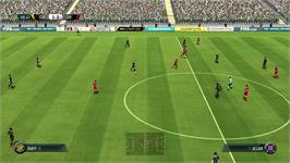 In game image of FIFA 17 on the Microsoft Xbox 360.