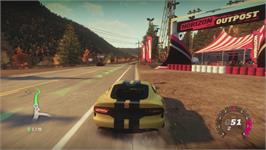 In game image of Forza Horizon on the Microsoft Xbox 360.