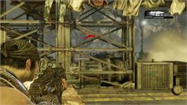 In game image of Gears Of War 3 on the Microsoft Xbox 360.