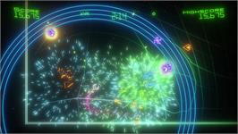 In game image of Geometry Wars - Retro Evolved 2 on the Microsoft Xbox 360.