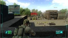 In game image of Ghost Recon Advanced Warfighter on the Microsoft Xbox 360.