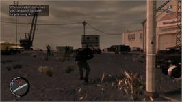 In game image of Grand Theft Auto - Episodes From Liberty City on the Microsoft Xbox 360.