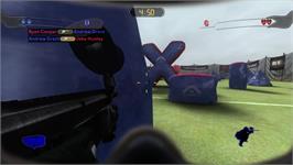 In game image of Greg Hastings Paintball 2 on the Microsoft Xbox 360.