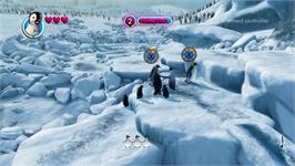 In game image of Happy Feet 2 on the Microsoft Xbox 360.