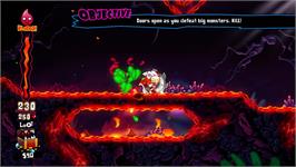 In game image of Hell Yeah! - Wrath Of The Dead Rabbit on the Microsoft Xbox 360.