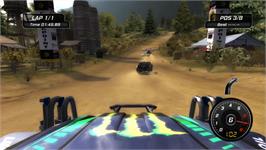 In game image of Jeremy Mcgrath's Offroad on the Microsoft Xbox 360.