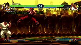 In game image of King Of Fighters 13, The on the Microsoft Xbox 360.