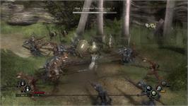 In game image of Kingdom Under Fire - Circle Of Doom on the Microsoft Xbox 360.