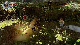 In game image of LEGO Star Wars - The Force Awakens on the Microsoft Xbox 360.