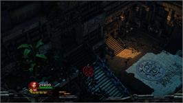 In game image of Lara Croft And The Guardian Of Light on the Microsoft Xbox 360.
