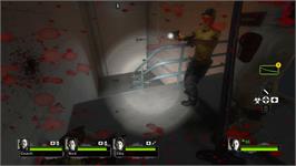 In game image of Left 4 Dead 2 on the Microsoft Xbox 360.
