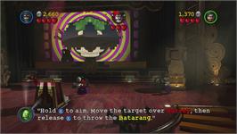 In game image of Lego Batman 2 - Dc Super Heroes on the Microsoft Xbox 360.