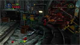 In game image of Lego Batman 3 - Au-delà De Gotham on the Microsoft Xbox 360.