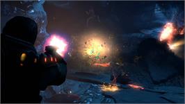 In game image of Lost Planet 3 on the Microsoft Xbox 360.