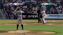 In game image of Major League Baseball 2k7 on the Microsoft Xbox 360.