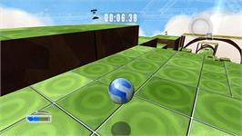 In game image of Marble Blast Ultra on the Microsoft Xbox 360.