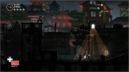 In game image of Mark Of The Ninja on the Microsoft Xbox 360.