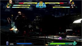 In game image of Marvel Vs. Capcom 3 - Fate Of Two Worlds on the Microsoft Xbox 360.