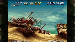 In game image of Metal Slug 3 on the Microsoft Xbox 360.