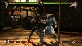 In game image of Mortal Kombat - Komplete Edition on the Microsoft Xbox 360.