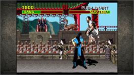 In game image of Mortal Kombat Arcade Kollection on the Microsoft Xbox 360.