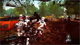 In game image of Mud - Fim Motocross World Championship on the Microsoft Xbox 360.