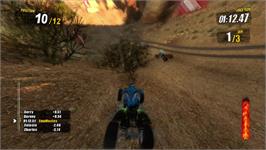 In game image of Nail'd on the Microsoft Xbox 360.