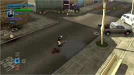 In game image of Narco Terror on the Microsoft Xbox 360.