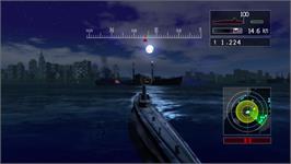 In game image of Naval Assault - The Killing Tide on the Microsoft Xbox 360.