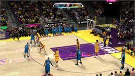 In game image of Nba 2k10 on the Microsoft Xbox 360.