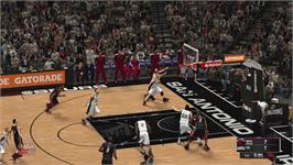 In game image of Nba 2k15 on the Microsoft Xbox 360.