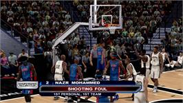 In game image of Nba 2k6 on the Microsoft Xbox 360.