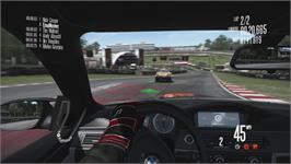In game image of Need for Speed - Shift on the Microsoft Xbox 360.