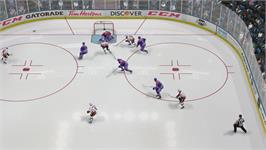 In game image of Nhl 15 on the Microsoft Xbox 360.