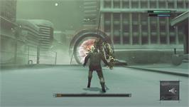 In game image of Nier on the Microsoft Xbox 360.