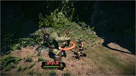 In game image of Of Orcs And Men on the Microsoft Xbox 360.