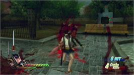 In game image of Onechanbara - Bikini Samurai Squad on the Microsoft Xbox 360.