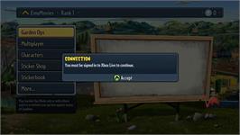 In game image of Plants Vs Zombies - Garden Warfare on the Microsoft Xbox 360.