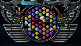In game image of Puzzle Quest - Galactrix on the Microsoft Xbox 360.