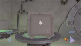 In game image of Quantum Conundrum on the Microsoft Xbox 360.