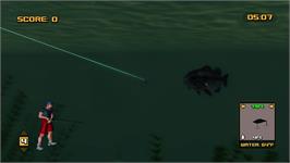 In game image of Rapala Tournament Fishing on the Microsoft Xbox 360.