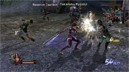 In game image of Samurai Warriors 2 on the Microsoft Xbox 360.