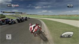In game image of Sbk 09 - Superbike World Championship on the Microsoft Xbox 360.