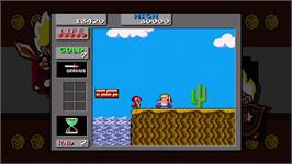 In game image of Sega Vintage Collection - Monster World on the Microsoft Xbox 360.