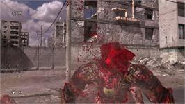 In game image of Serious Sam 3 - Bfe on the Microsoft Xbox 360.