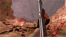 In game image of Serious Sam Hd - The First Encounter on the Microsoft Xbox 360.