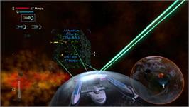 In game image of Star Trek - Legacy on the Microsoft Xbox 360.